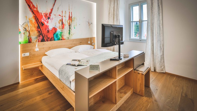 Hotel Schloss Haindorf, Doppelzimmer, © Schloss Haindorf, Kral Wachsmann Verlag Hotel Schloss Haindorf, Doppelzimmer, © Schloss Haindorf, Kral Wachsmann Verlag
