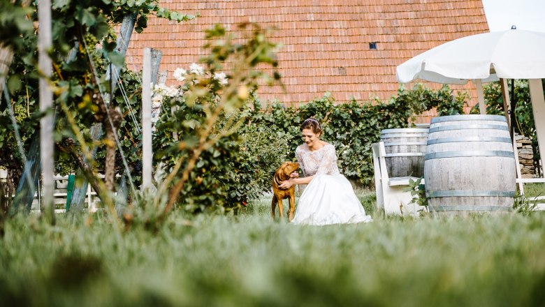 Heiraten im Heurigenhof Bründlmayer, © Heurigenhof Bründlmayer