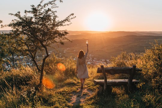 Abendstimmung am Heiligenstein, © Niederösterreich-Werbung/Romeo Felsenreich