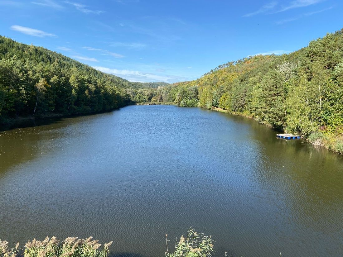 Wald- und Weinweg, Stausee Kronsegg
