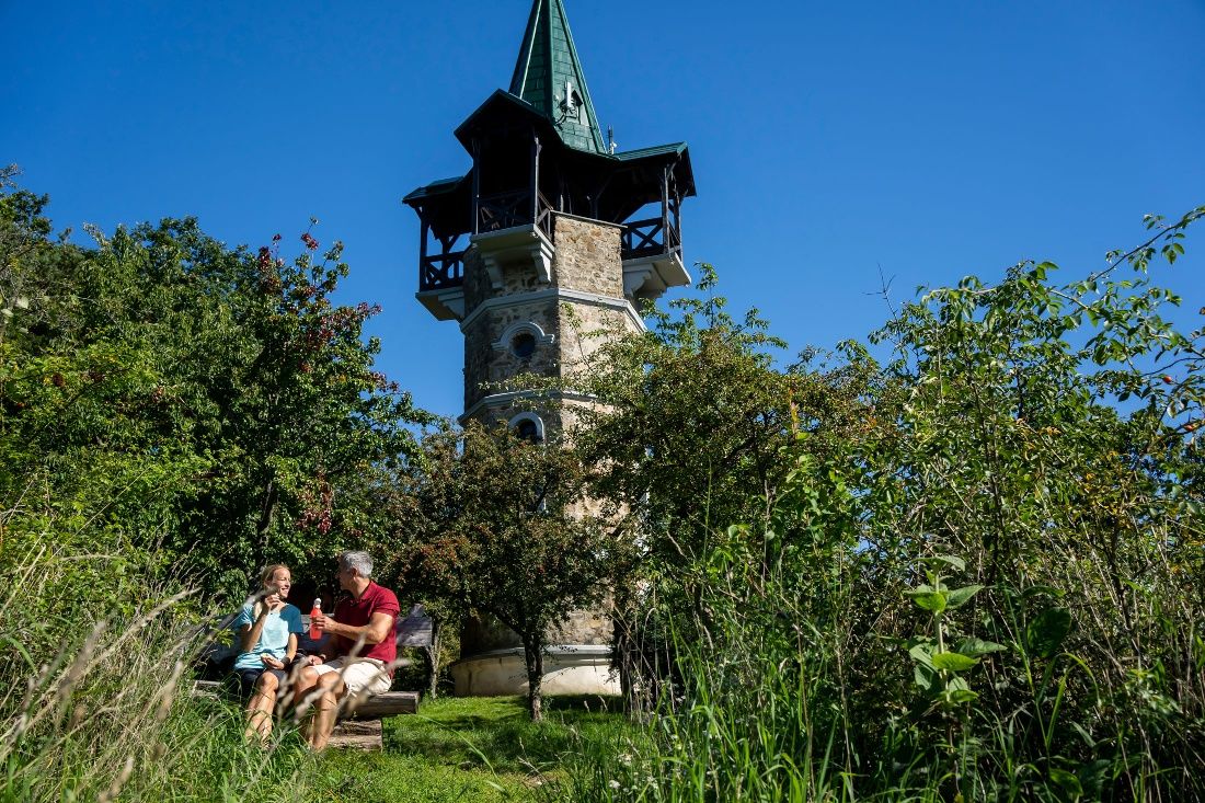 Wanderweg zur Kamptalwarte am Heiligenstein