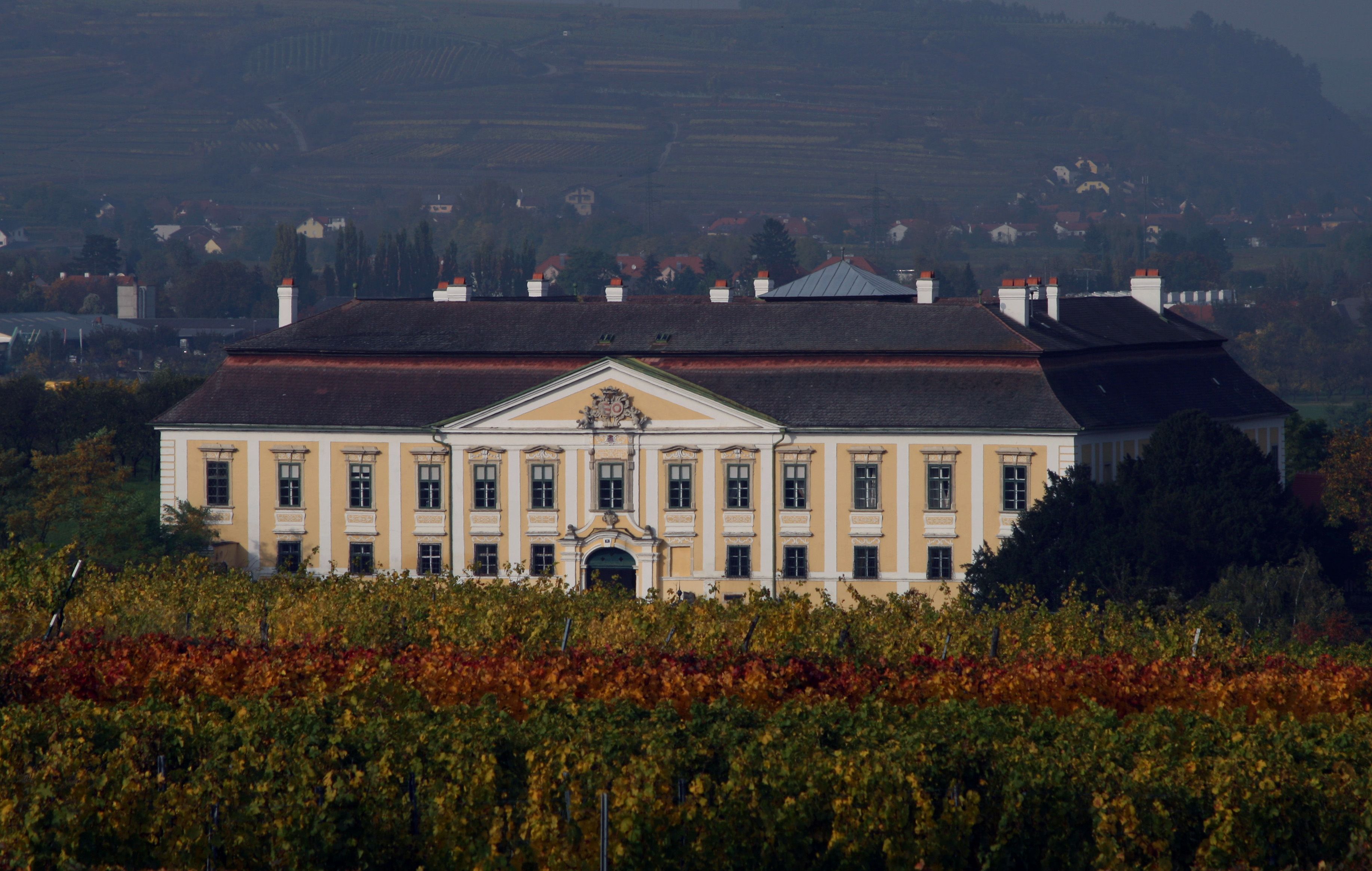 Das Schloss im Herbst