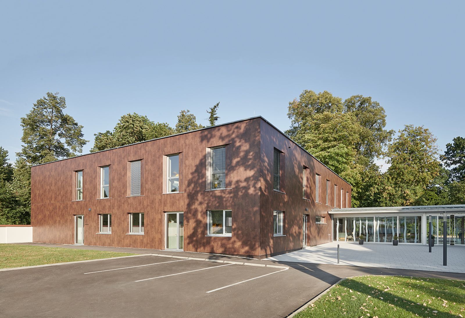 Zubau mit Fahrradraum