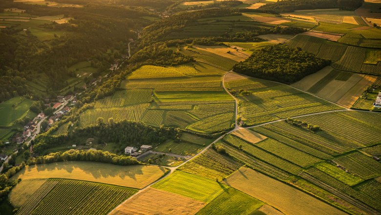 Weinort Reith aus der Vogelperspektive, © POV Robert Herbst