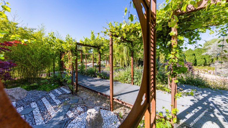 Gartenelement aus Eisen