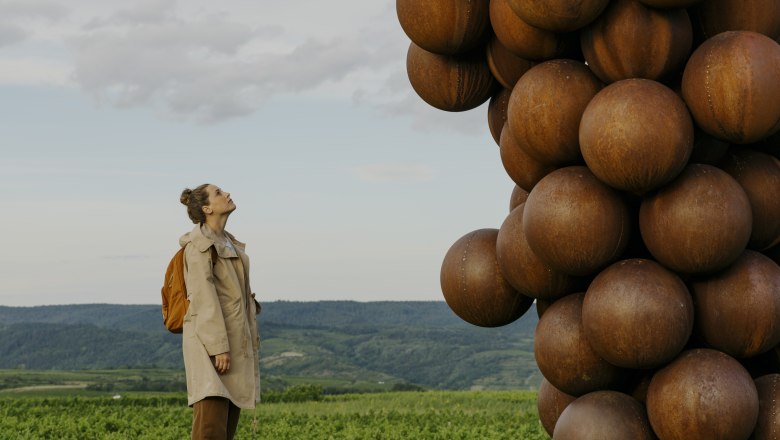 Skulptur &quot;ohne Titel 2005&quot; von Heimo Zobernig, © Niederösterreich-Werbung/Julius Hirtzberger