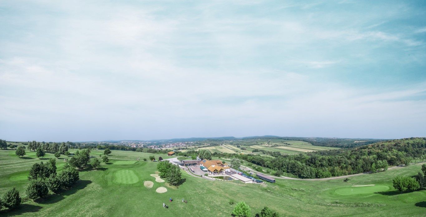 Clubhaus von oben