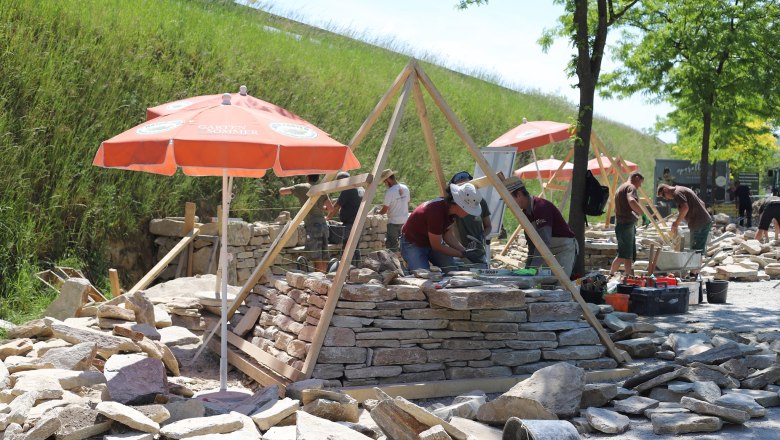 Workshop Trockensteinmauerbau, &copy; zVg