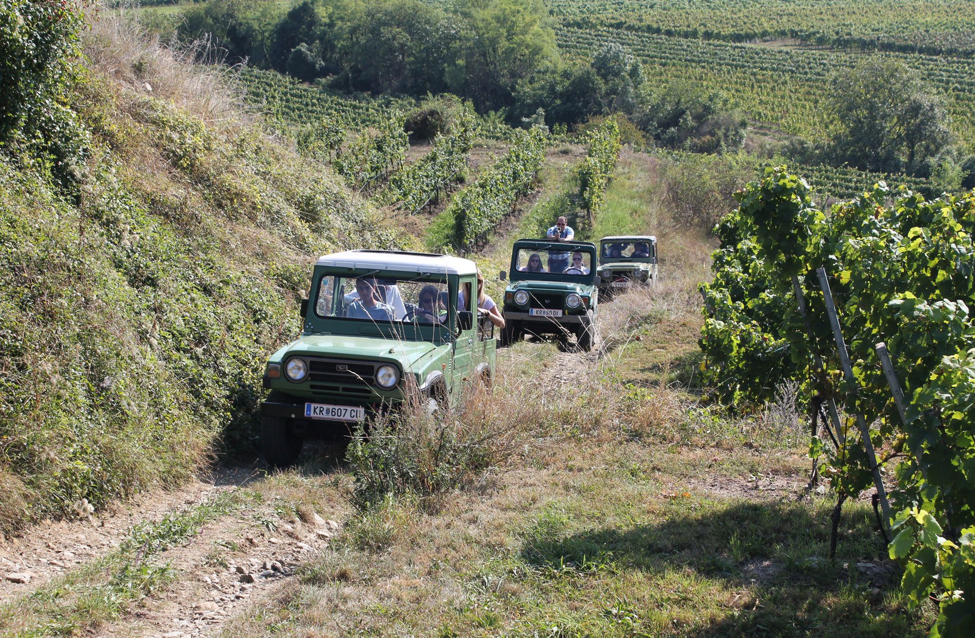 Trip mit dem Geländewagen