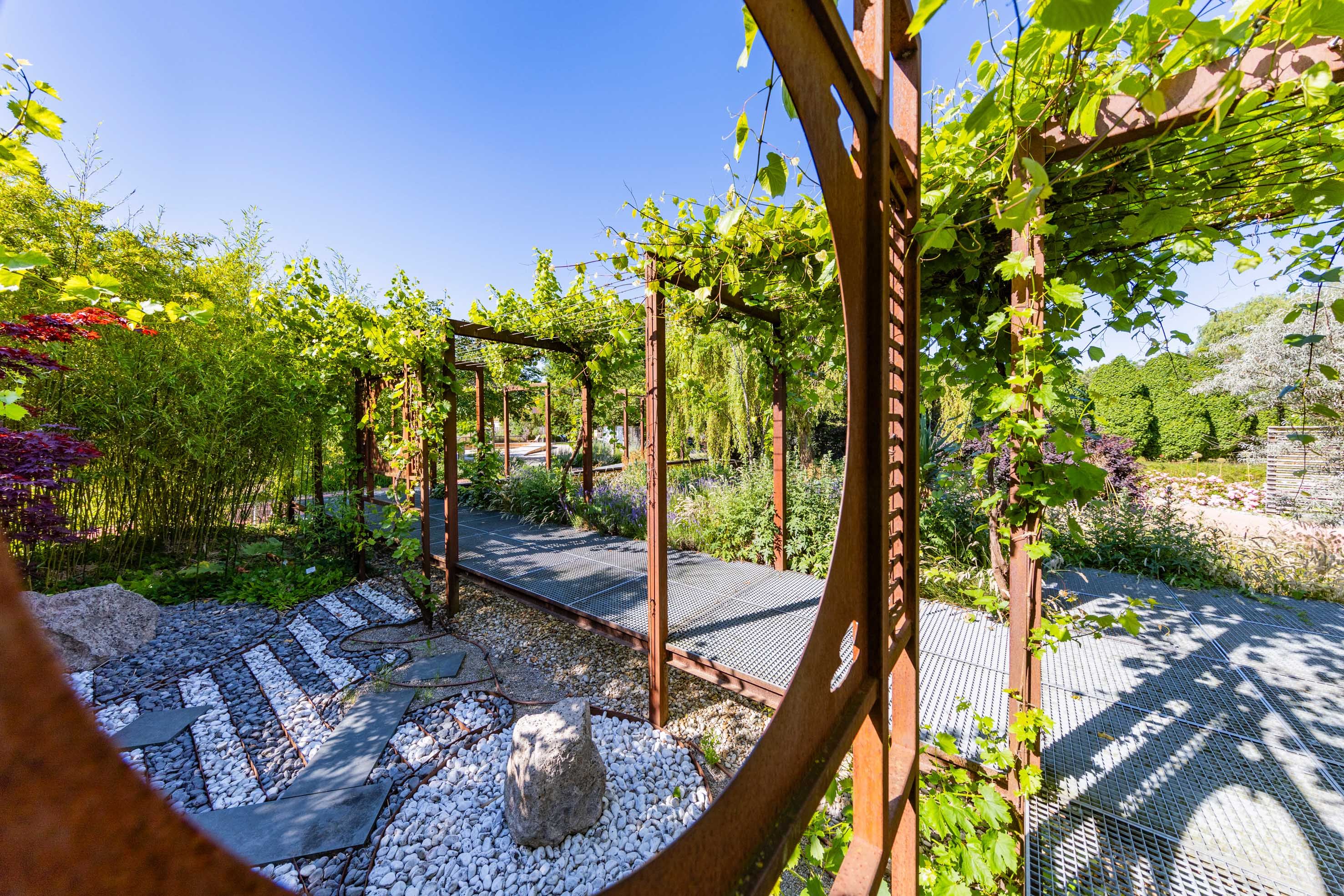 Gartenelement aus Eisen