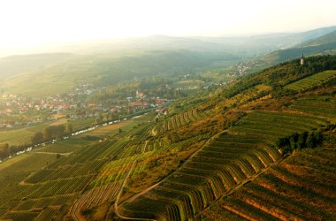 Blick über Heiligenstein und Zöbing, © POV Robert Herbst