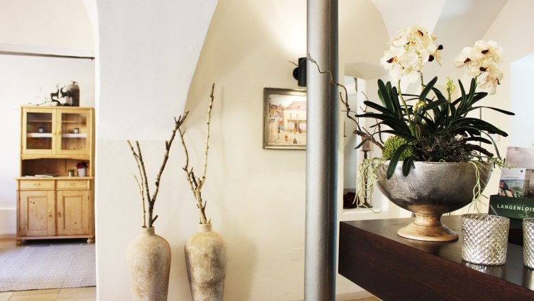 Rezeptionsbereich, © vierzigerhof Rezeptionsbereich, © vierzigerhof