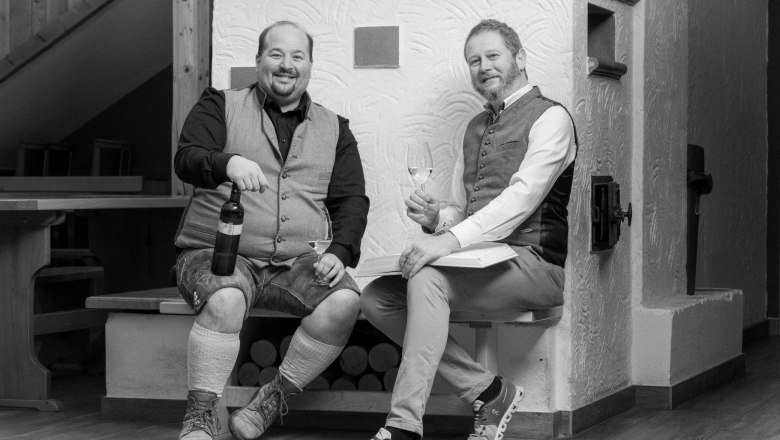 k&uuml;hstein.HAUS - die Gastgeber, &copy; Uwe Hausleitner & Thomas Kalchhauser